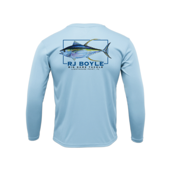 RJ Framed Tuna - Ice Blue Long Sleeve SPF