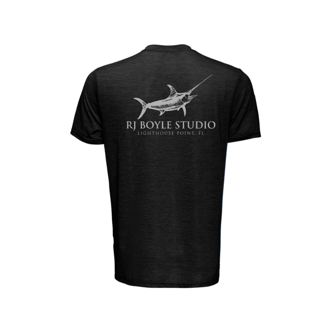 Slicker Beaut RJ Logo - Blue Bird Tech - Navy Long Sleeve