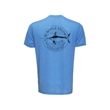 Slicker Beaut Stamp Sword - Blue Bird Tech - Royal Short Sleeve