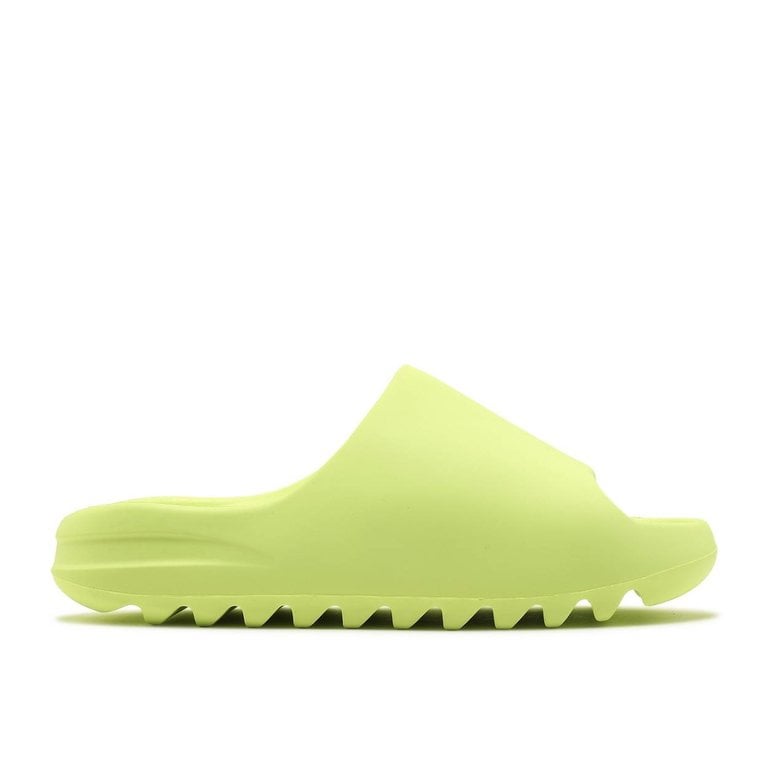 Adidas Yeezy Slides Green Glow
