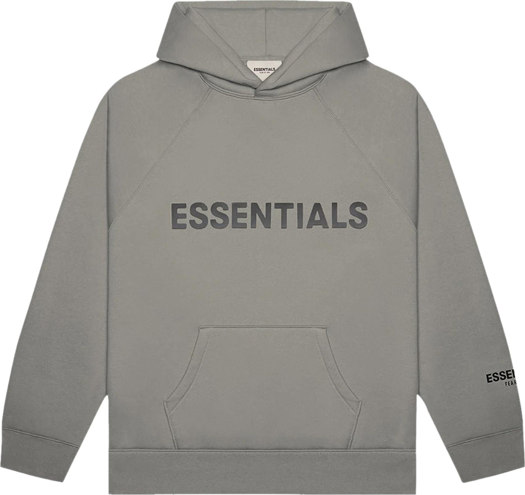 Essentials 2025 hoodie fog