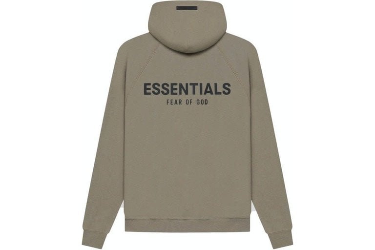 FOG (Fear Of God) Essentials FOG - Fear Of God Essentials Taupe Back Logo Hoodie