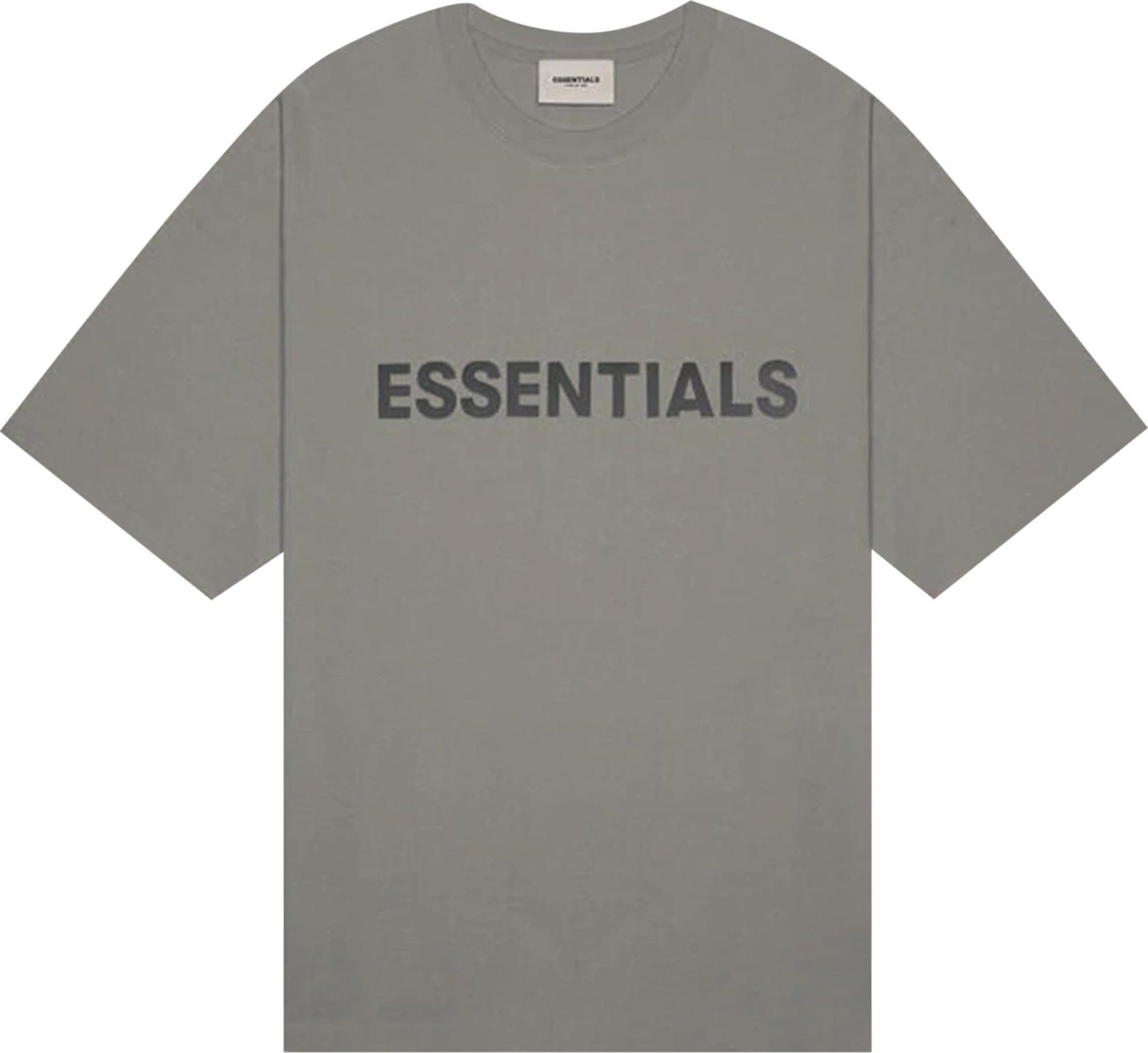 FOG (Fear Of God) Essentials FOG - Fear of God Essentials T-shirt Cement  (Front Logo)