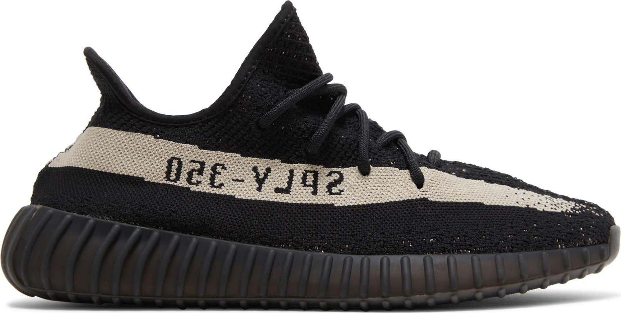 ADIDAS YEEZY BOOST 350 V2 TRAINERS in BLACK & WHITE OREO SHOES