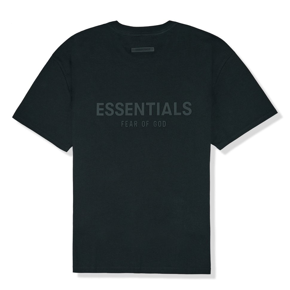 FOG - Fear of God Essentials T-shirt Black Back Logo