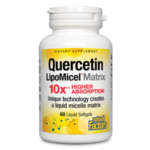 Natural Factors Quercetin Lipomicel Matrix - 120 Softgels