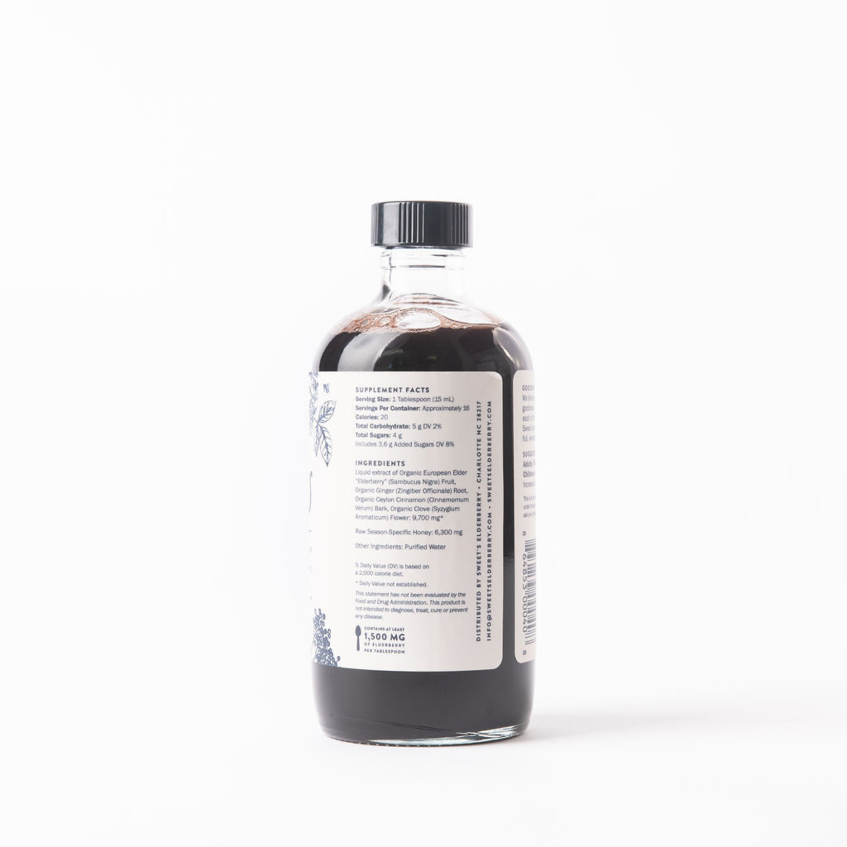 Sweets Elderberry Sweets Elderberry - Syrup w honey - 8 oz