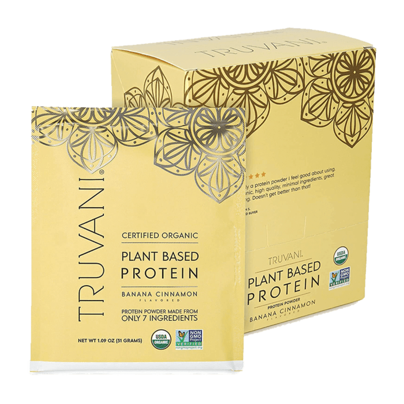 Truvani Truvani - Box of Banana Cinnamon Protein Packs