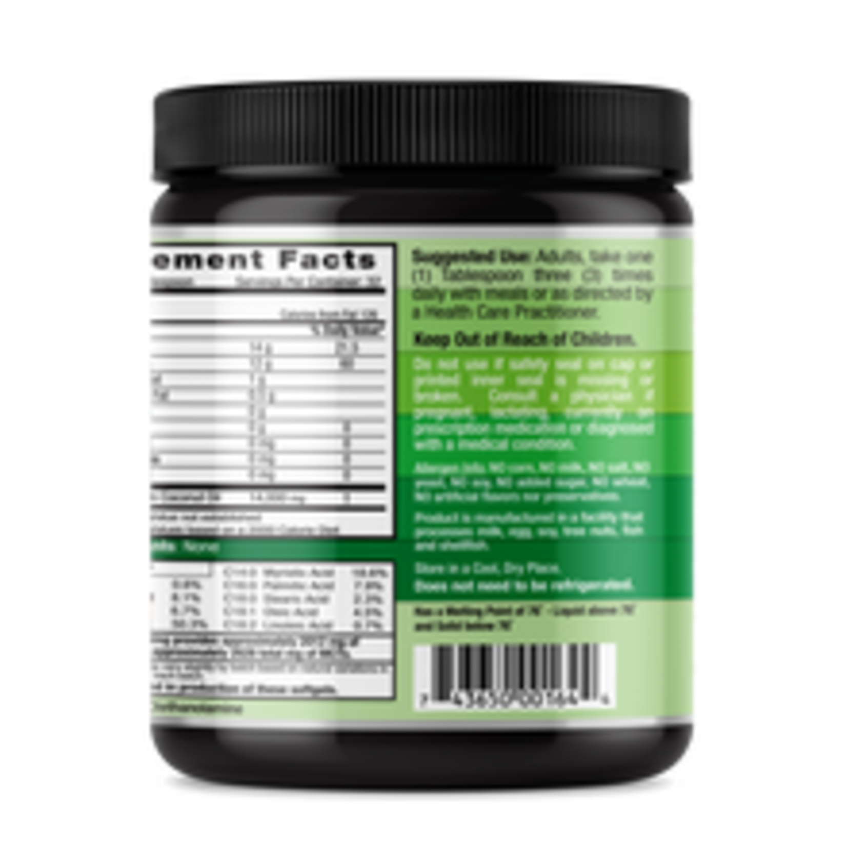 Emerald Labs Emerald Labs - Coconut Oil - 16 oz