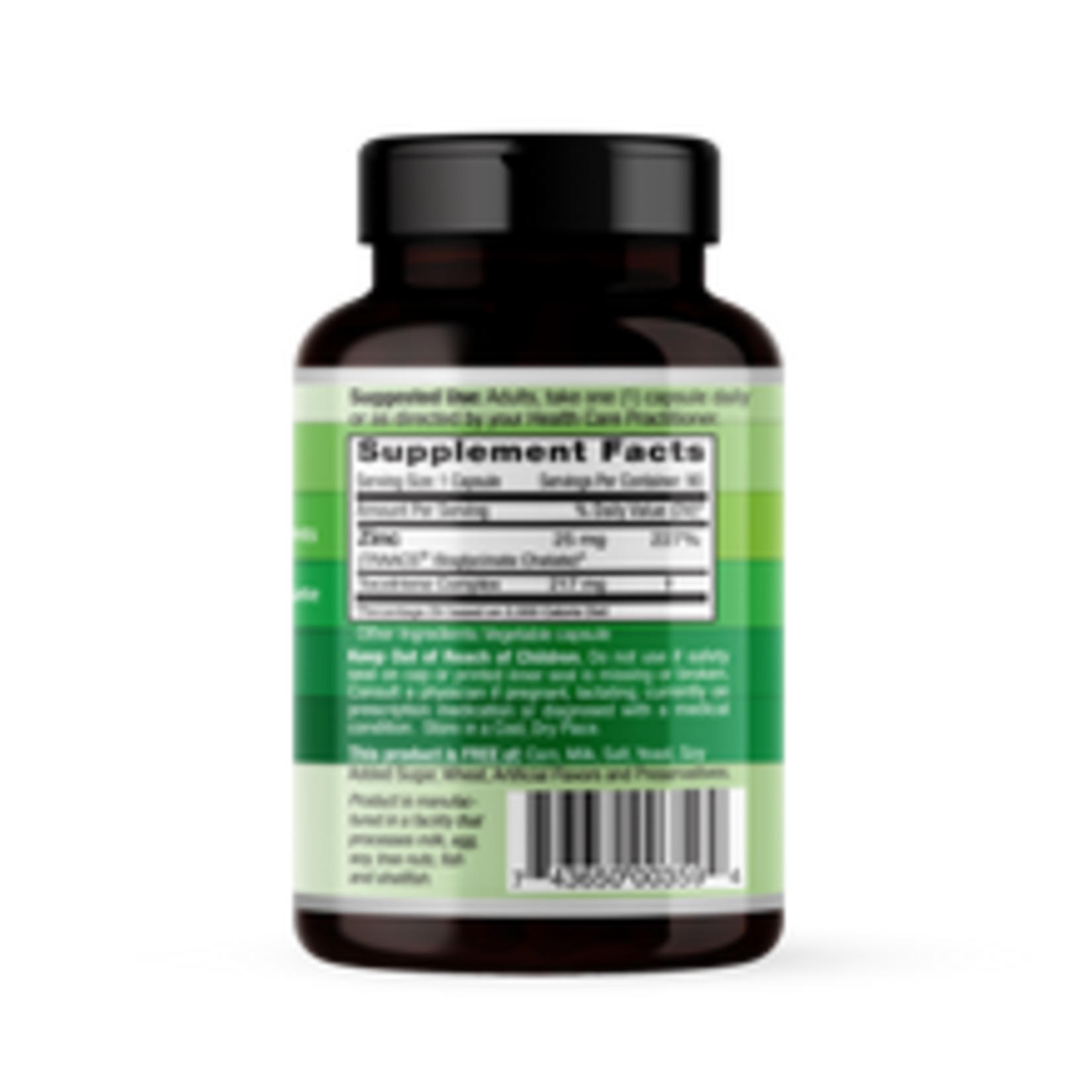 Emerald Labs Emerald Labs - Zinc 25 mg - 90 Veg Capsules