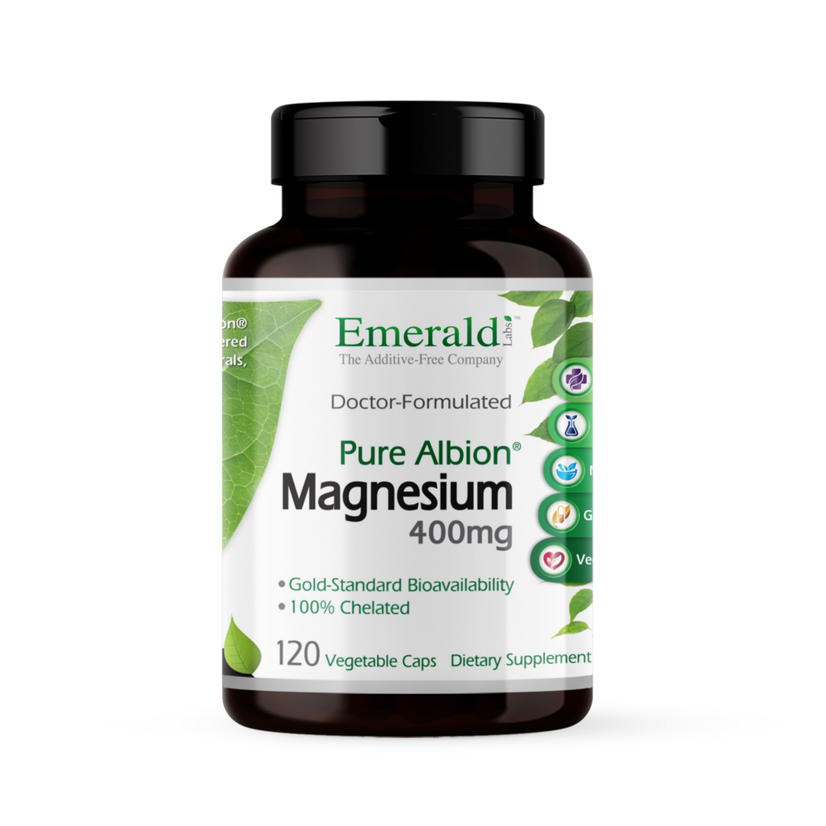 Emerald Labs Emerald Labs - Magnesium 400 mg - 120 Veg Capsules