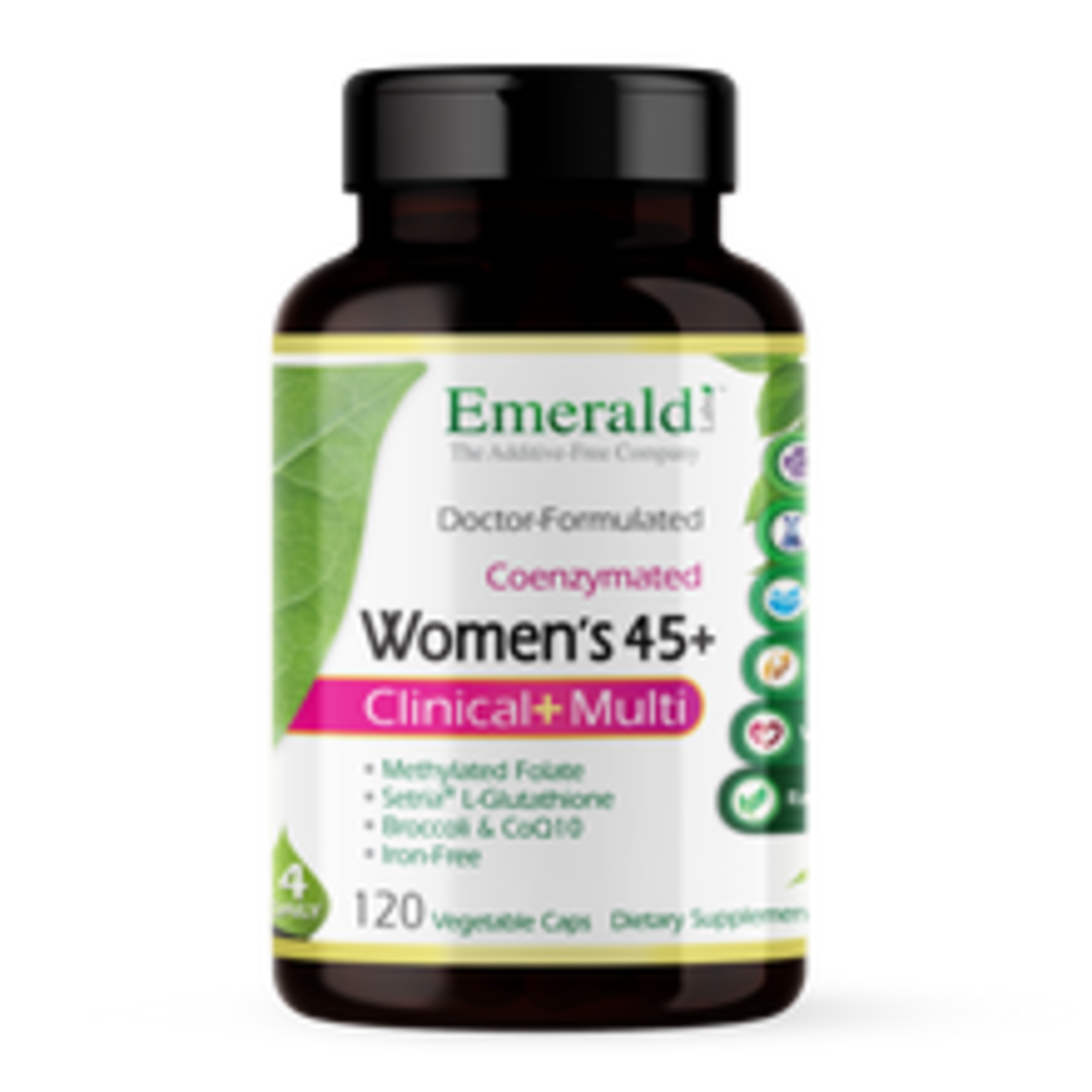 Emerald Labs Emerald Labs - Women's 45+ Complete Multivitamin - 120 Veg Capsules