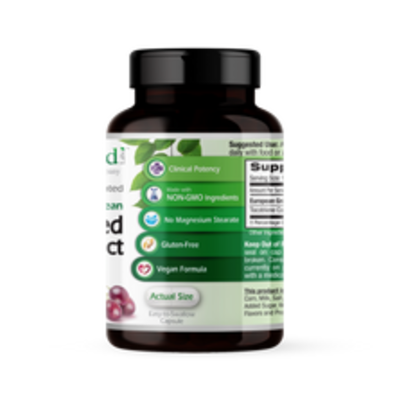 Emerald Labs Emerald Labs - Grapeseed Extract - 90 Veg Capsules