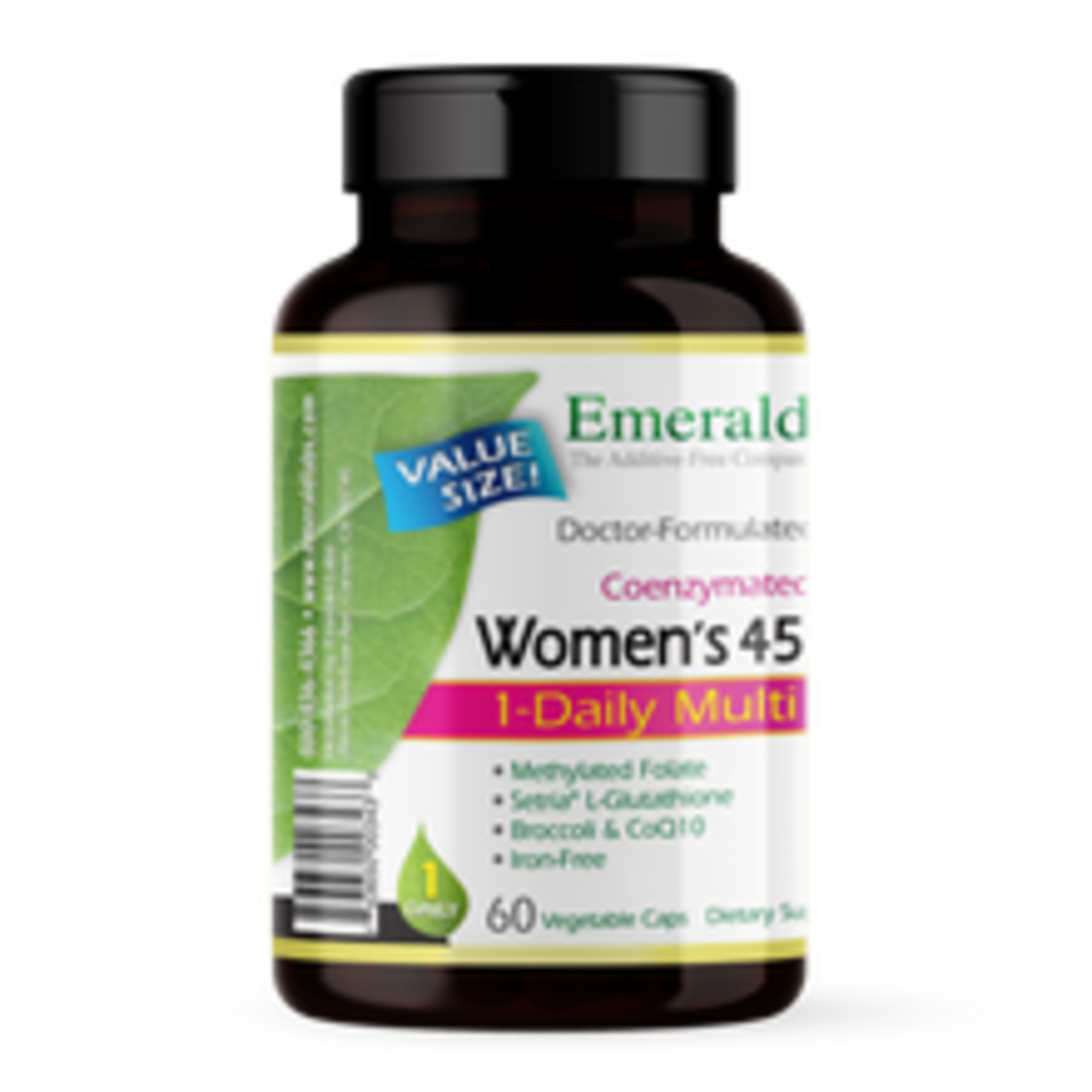 Emerald Labs Emerald Labs - Women's 45+ 1 Daily Multvitamin - 60 Veg Capsules