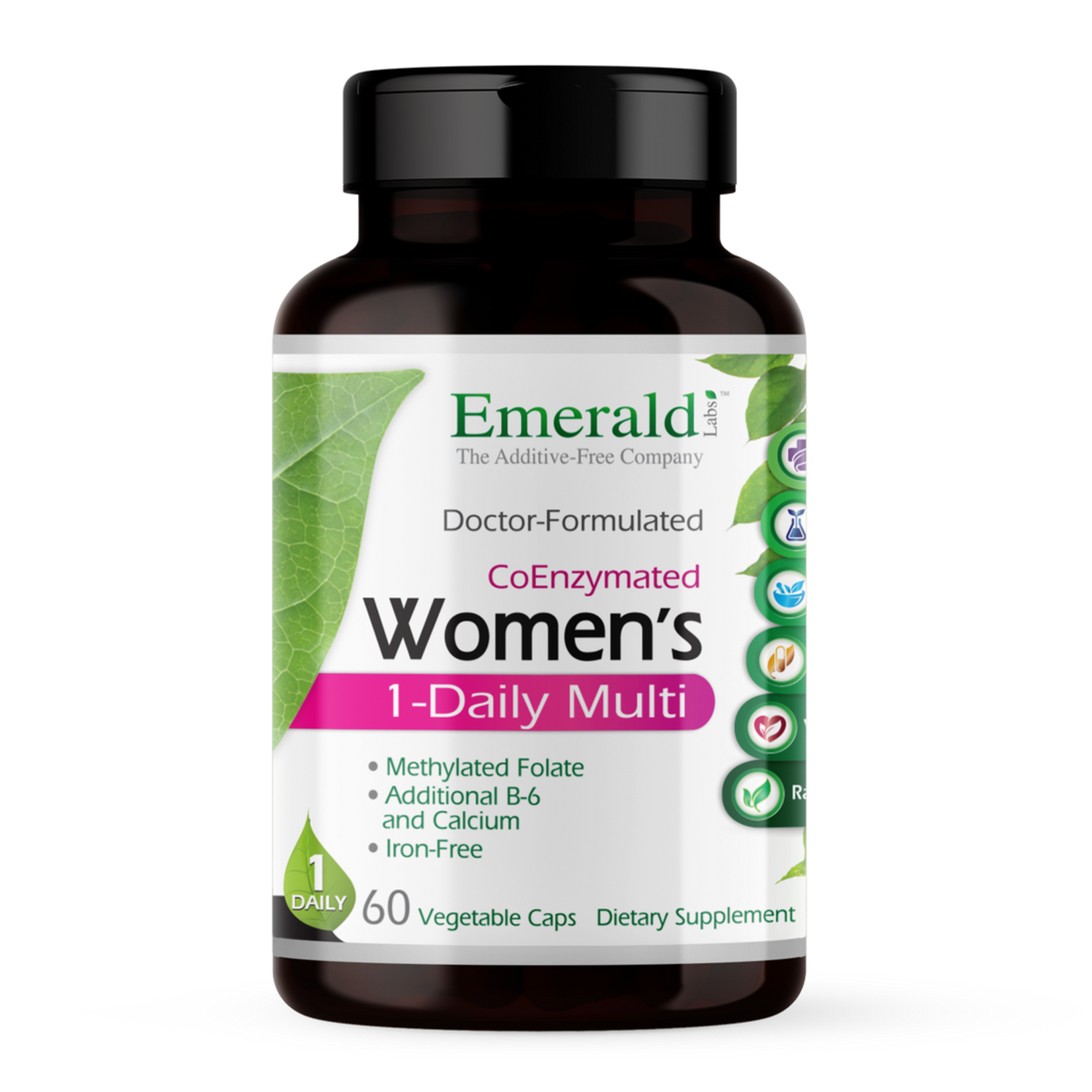 Emerald Labs Emerald Labs - Women's 1 Daily Multivitamin - 60 Veg Capsules