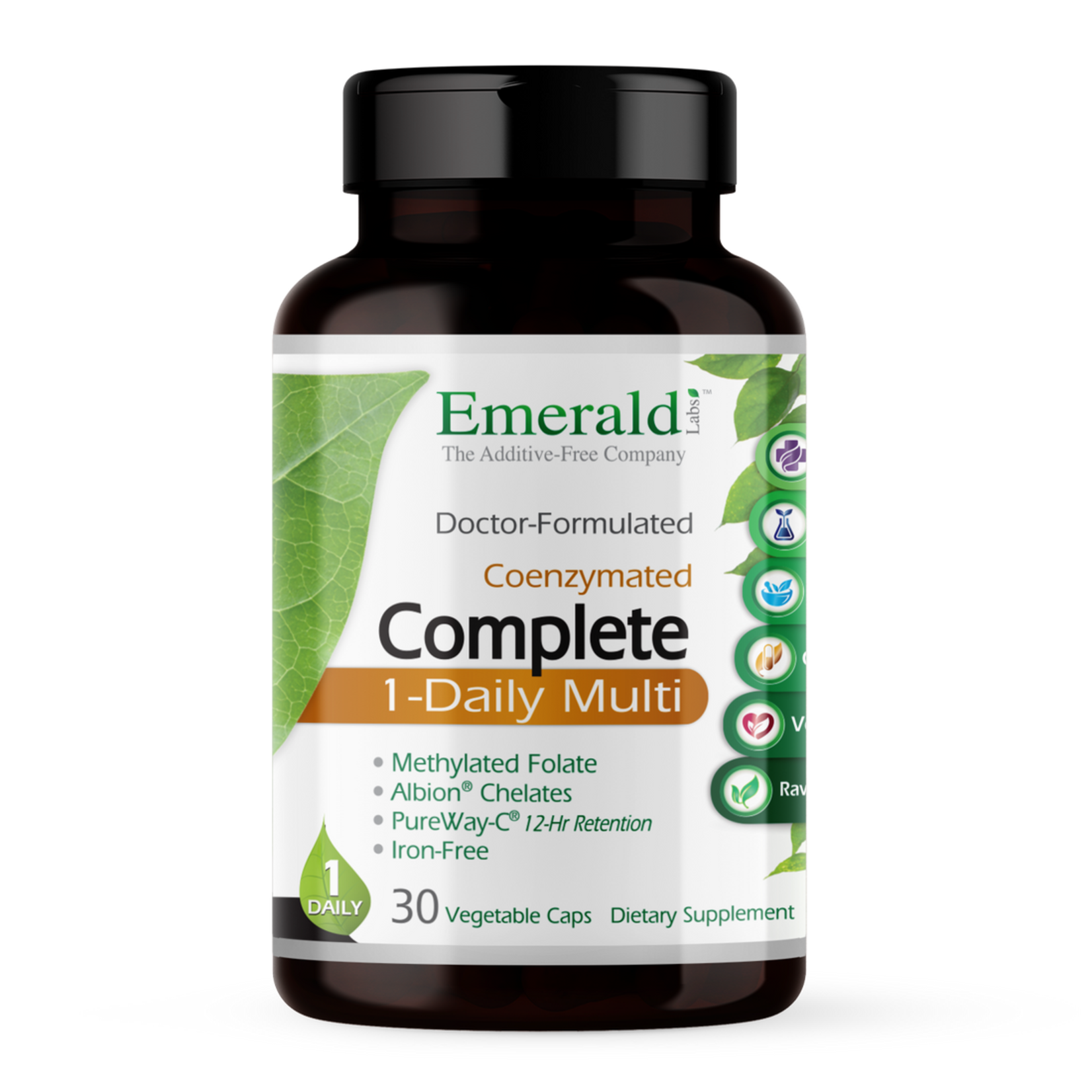 Emerald Labs Emerald Labs - Complete 1 Daily Multivitamin - 60 Veg Capsules