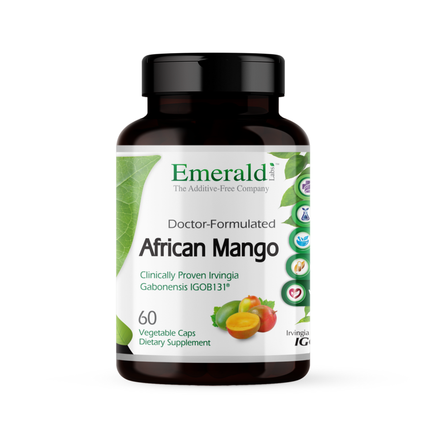 Emerald Labs Emerald Labs - African Mango Irvingia Gabonensis - 60 Veg Capsules