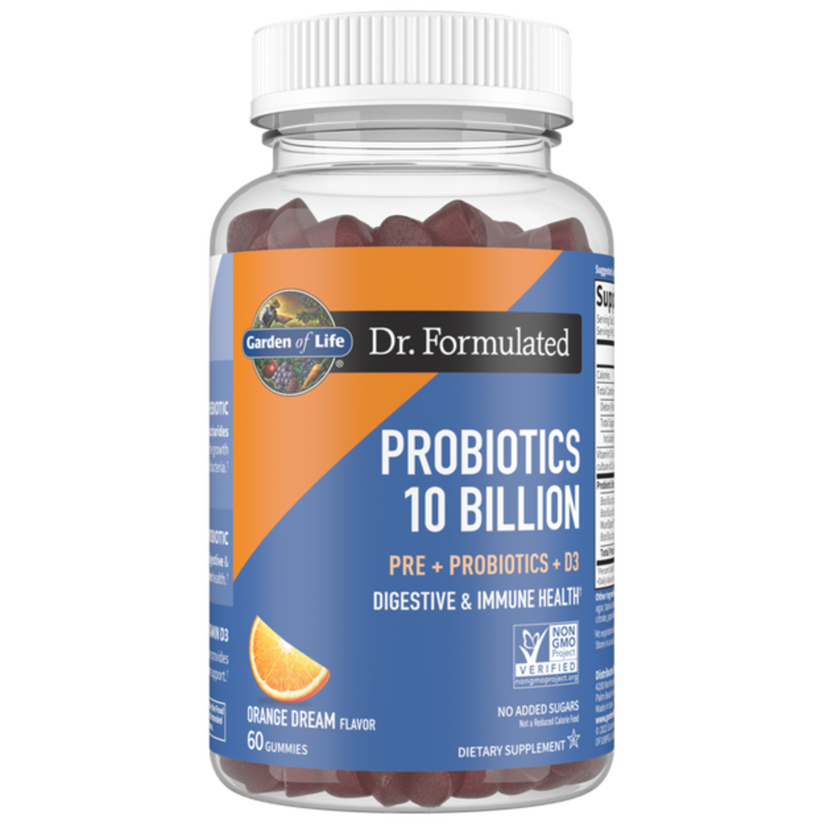 Garden of Life Garden of Life - Dr. Formulated Probiotics 10 Billion Orange Dream - 60 Gummies