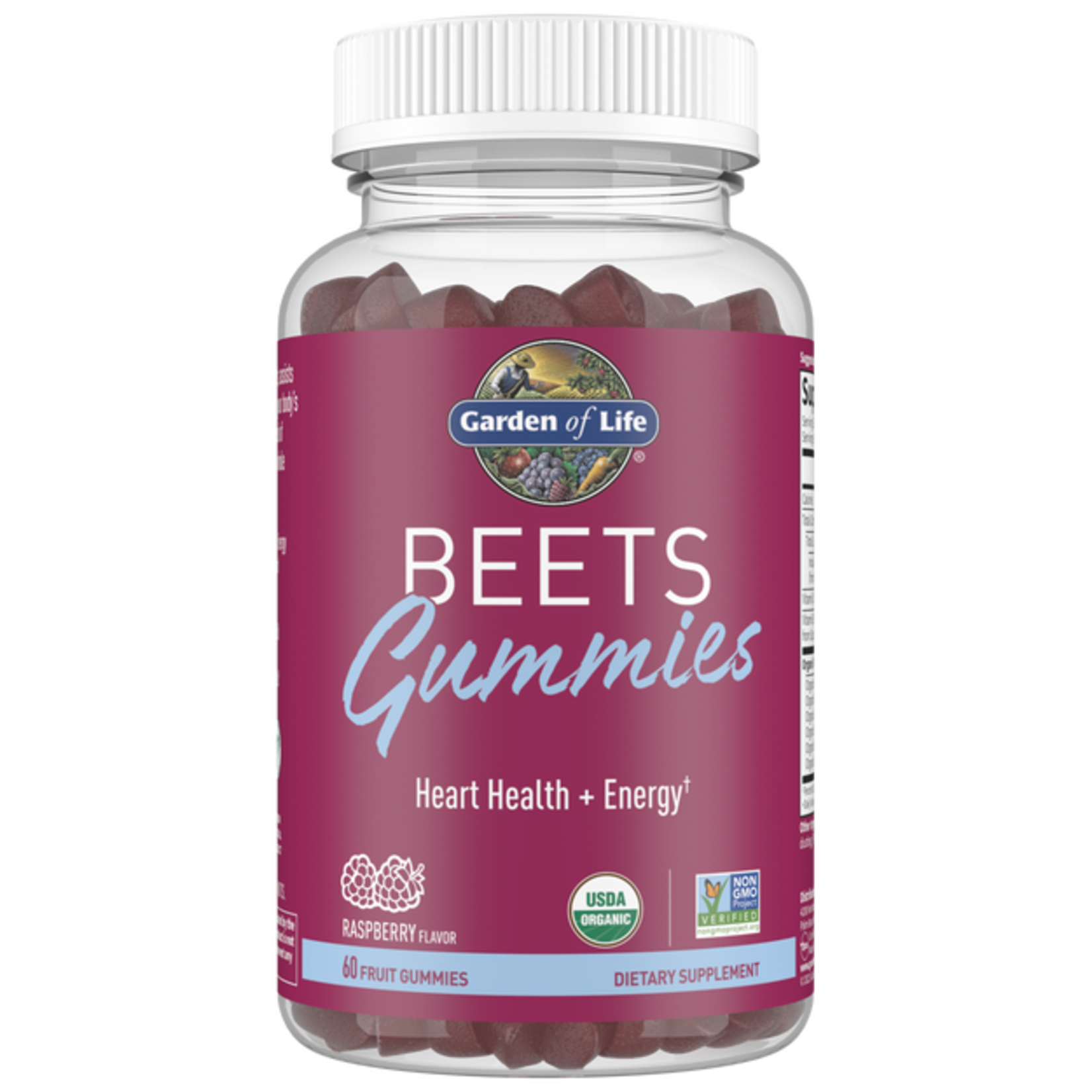 Garden of Life Garden of Life - Organic Beets Gummies Rasp -  60 Gummies