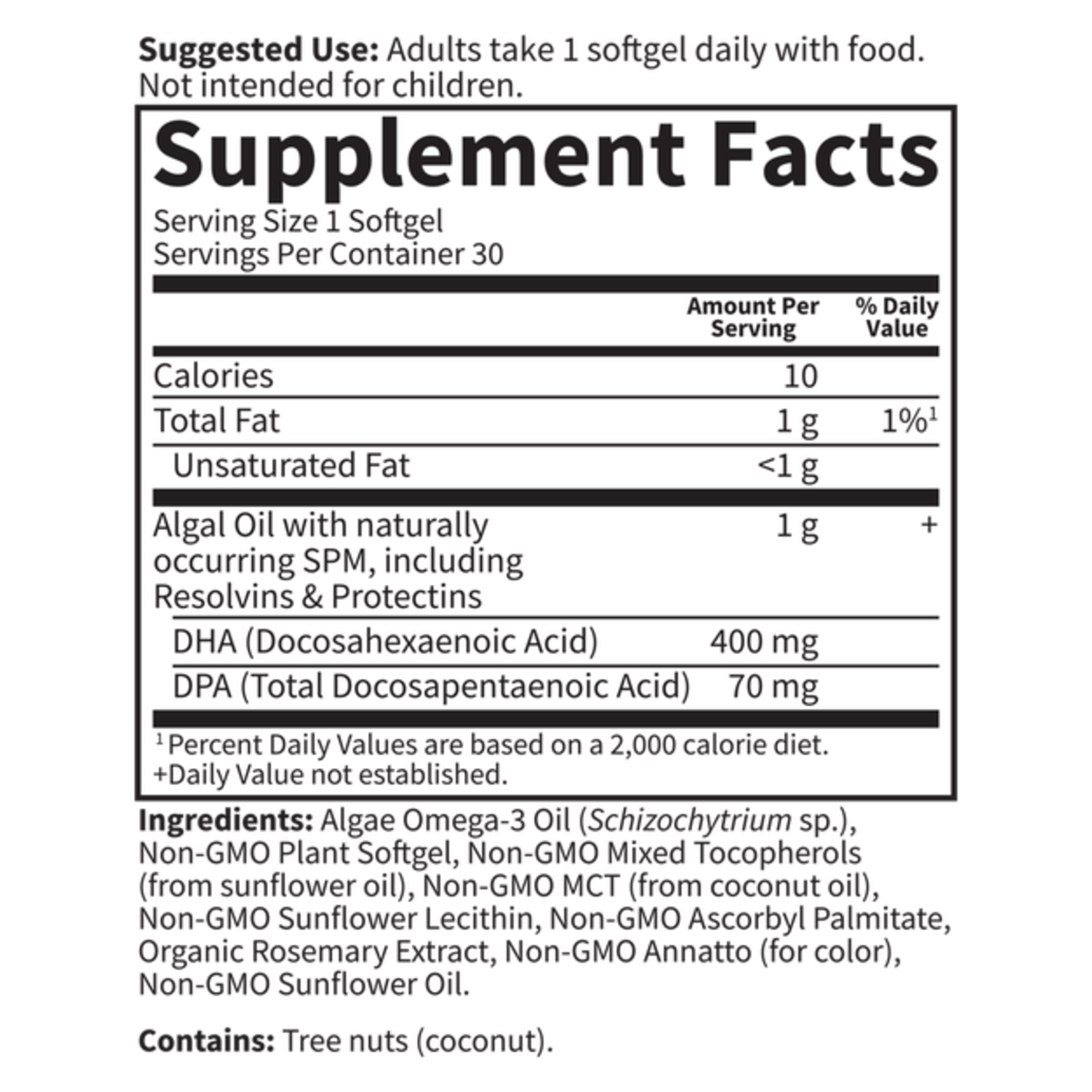 Garden of Life Garden of Life - Dr. Formulated Prenatal Dha Vegan 400 mg Dha Plus Dpa - 30 Softgels