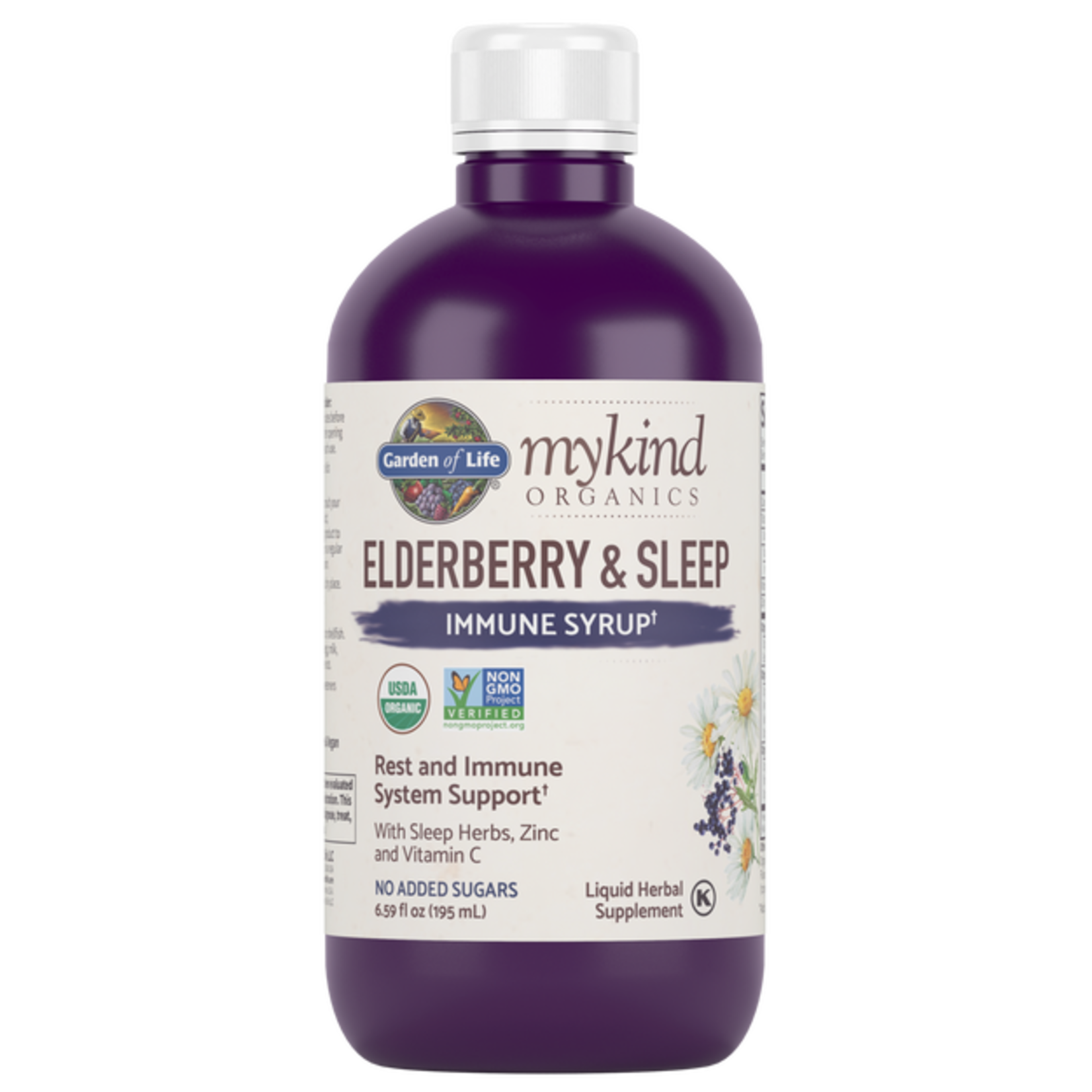 Garden of Life Garden of Life - Mykind Organics Elderberry & Sleep Immune Syrup - 6.59 oz