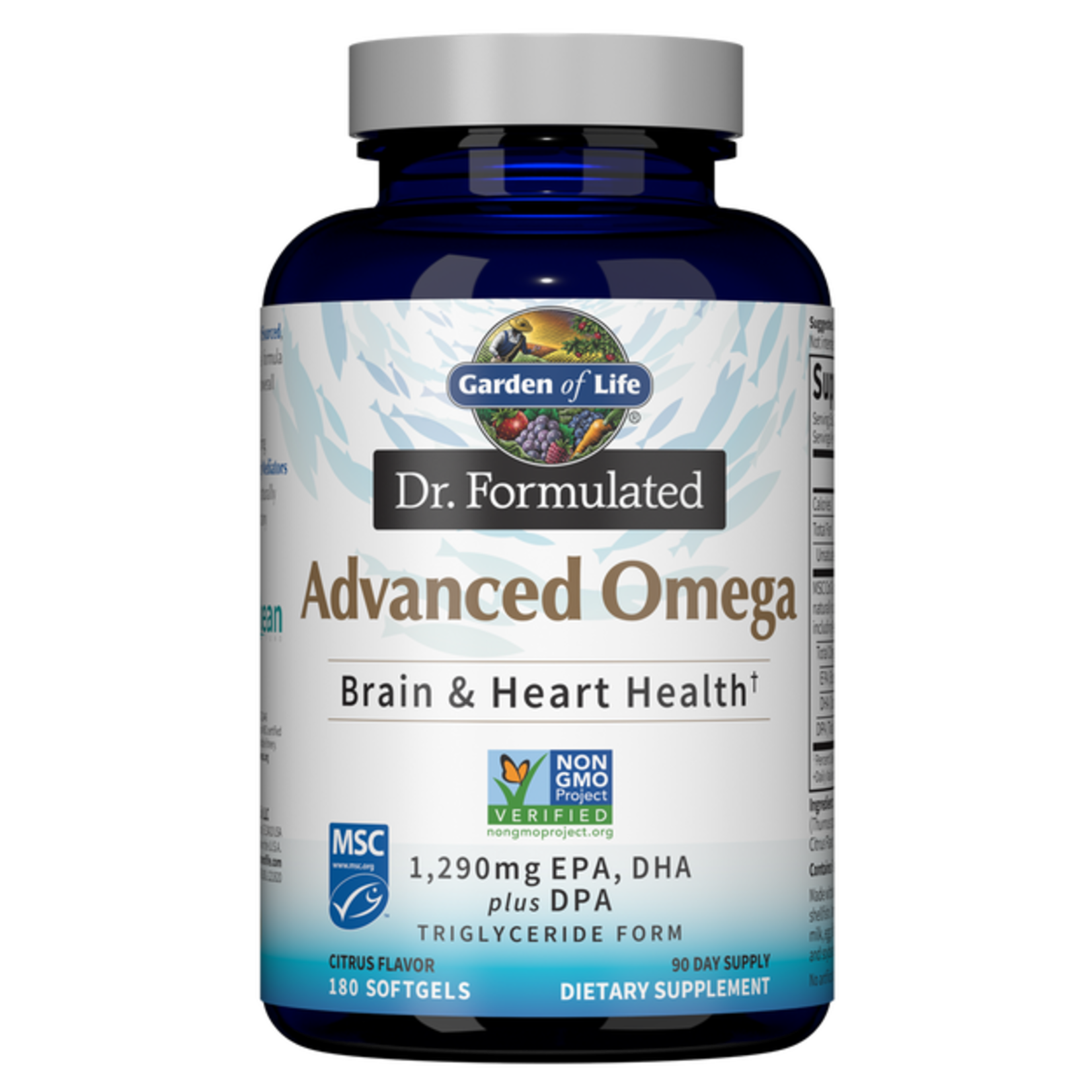 Garden of Life Garden of Life - Dr. Formulated Advanced Omega 3 - 180 Softgels