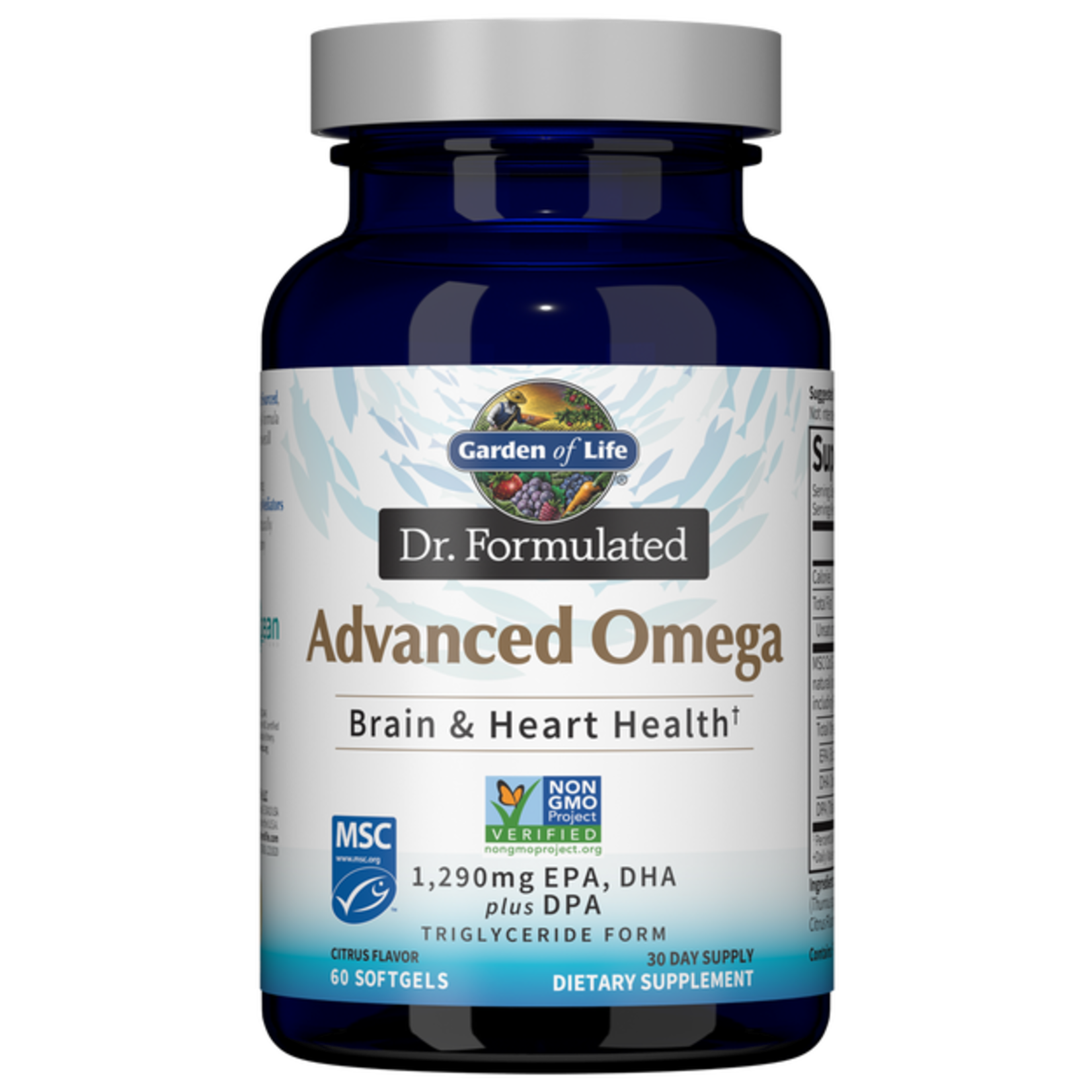 Garden of Life Garden of Life - Dr. Formulated Advanced Omega 3 - 60 Softgels