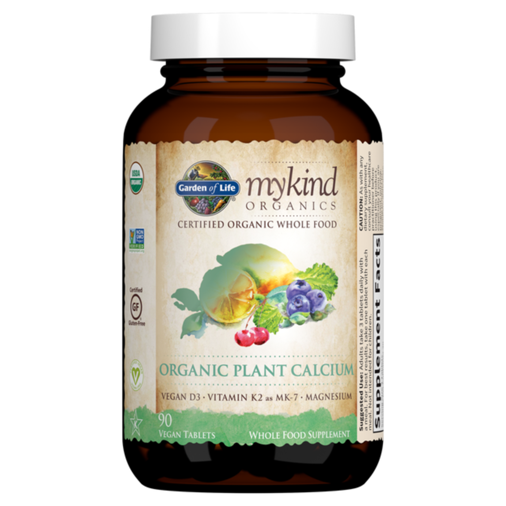 Garden of Life Garden of Life - Mykind Organics Plant Calcium - 90 Tablets