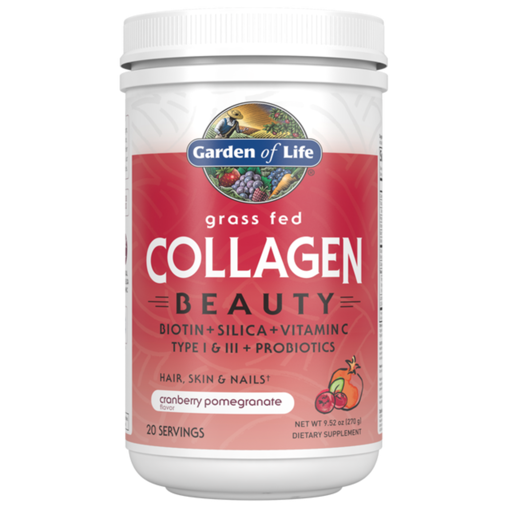 Garden of Life Garden of Life - Collagen Beauty Cranberry Pomegranate - 9.52 oz