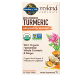 Garden of Life Mykind Organics Herbal Turmeric Extra Strength - 120 Tablets