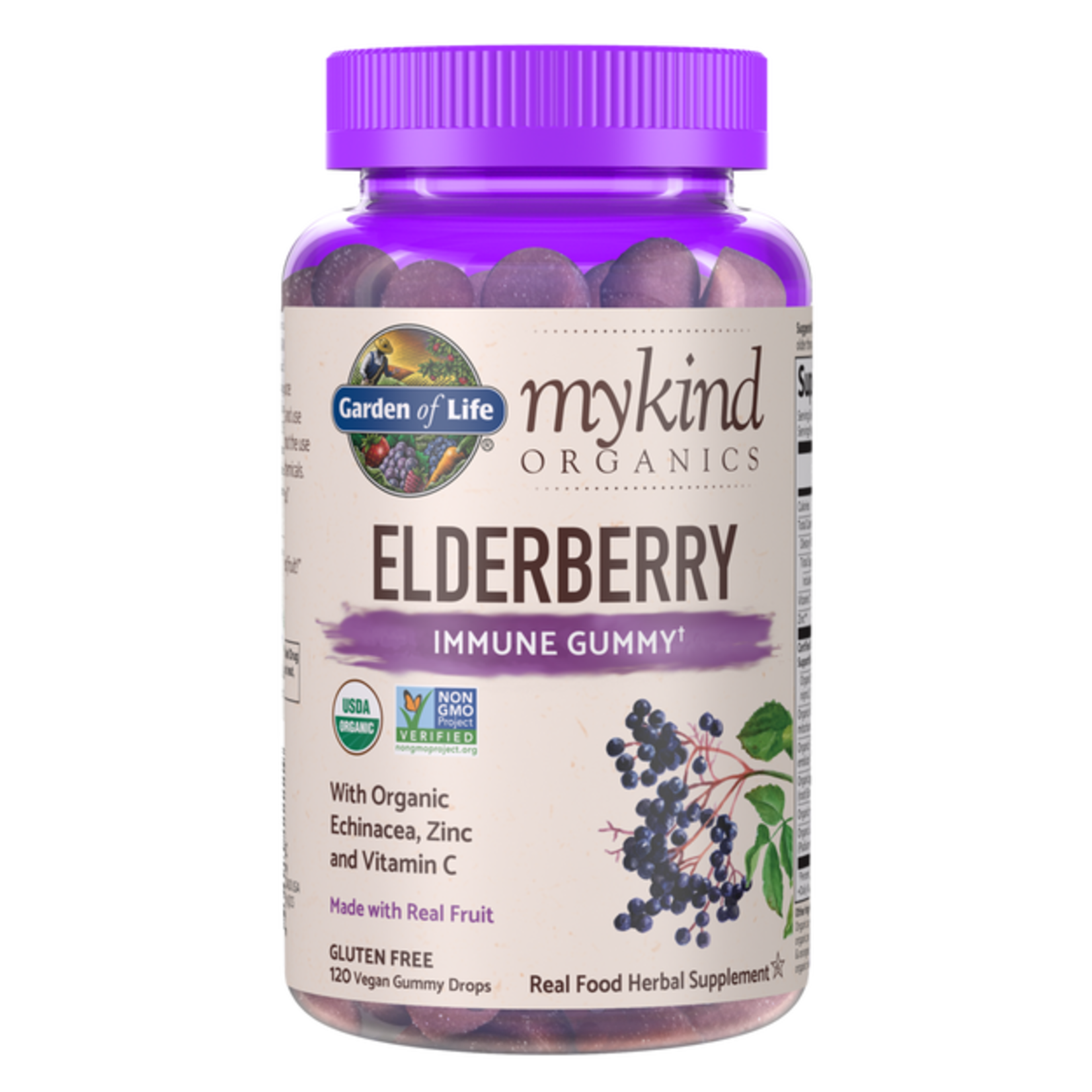 Garden of Life Garden of Life - Organics Elderberry Gummies - 120 Gummies