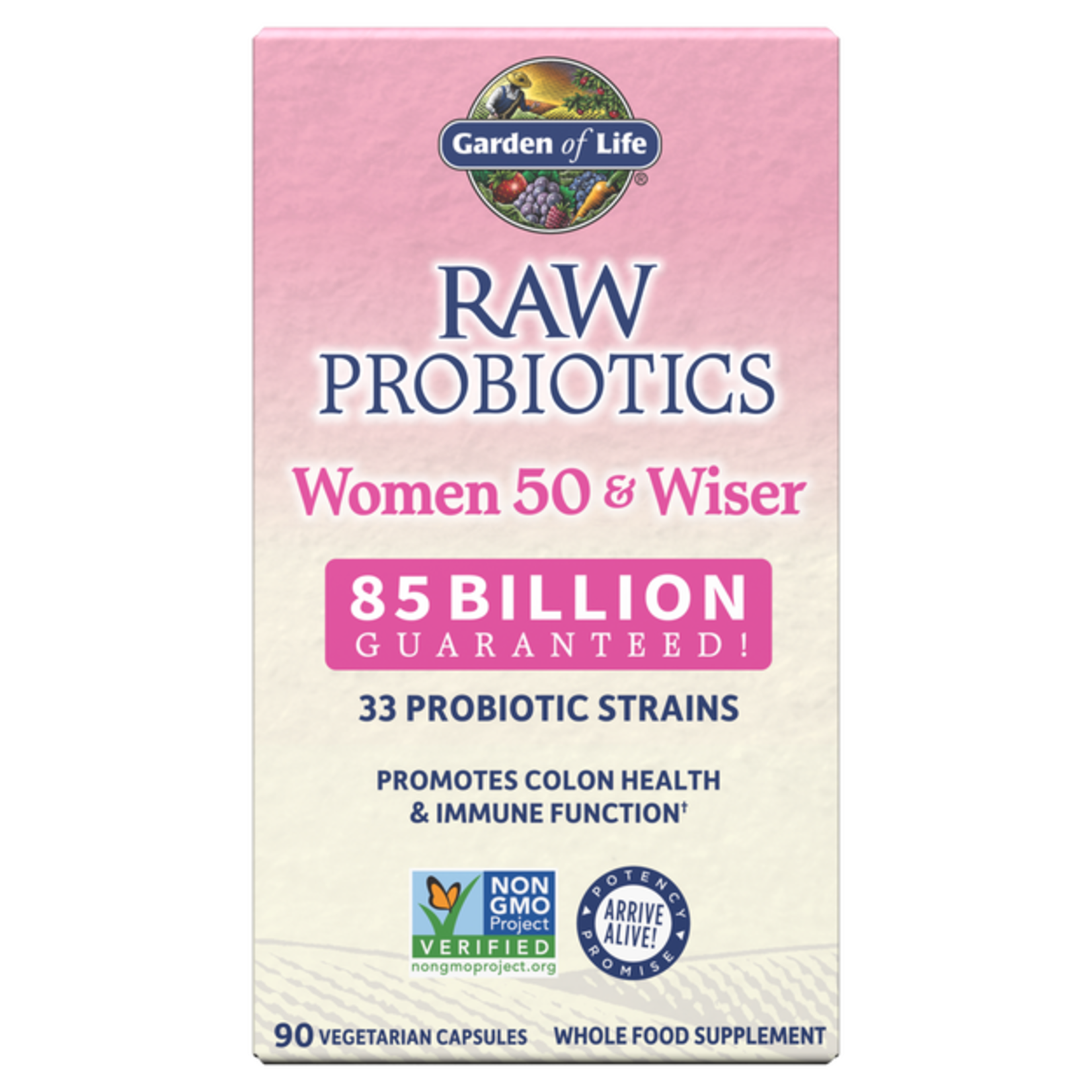 Garden of Life Garden of Life - Raw Probiotics Women 50 & Wiser - 90 Veg Capsules