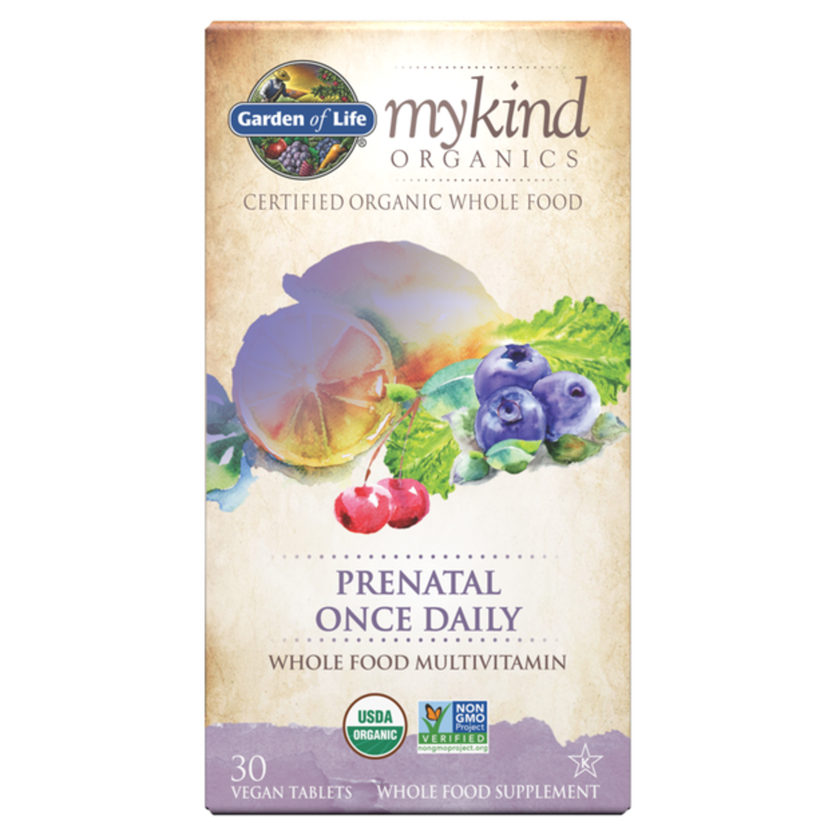 Garden of Life Garden of Life - Mykind Organics Prenatal Once Daily - 30 Tablets