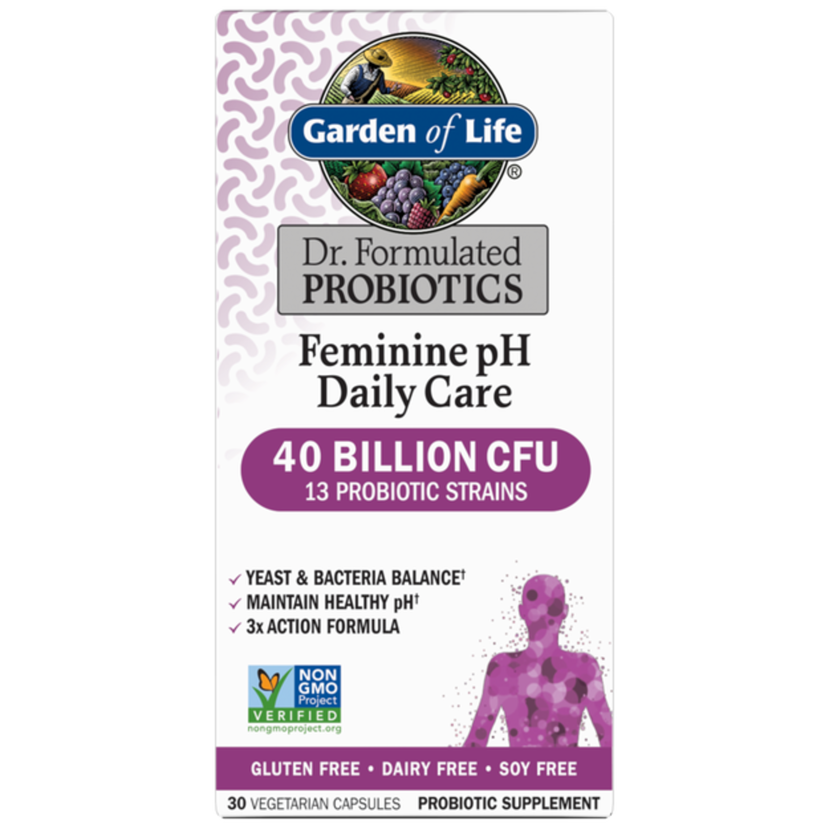 Garden of Life Garden of Life - Dr. Formulated Once Daily Women's Probiotics - 30 Veg Capsules