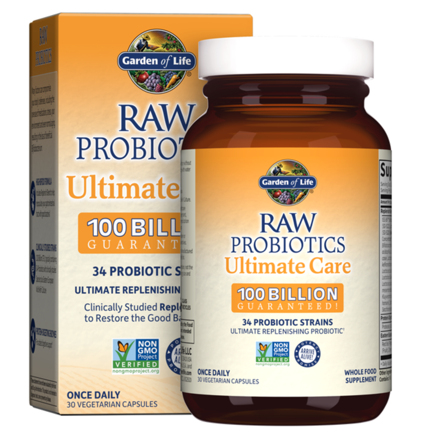 Garden of Life Garden of Life - Raw Probiotics Ultimate Care - 30 Capsules