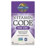 Garden of Life Vitamin Code Raw Zinc 30mg - 60 Capsules