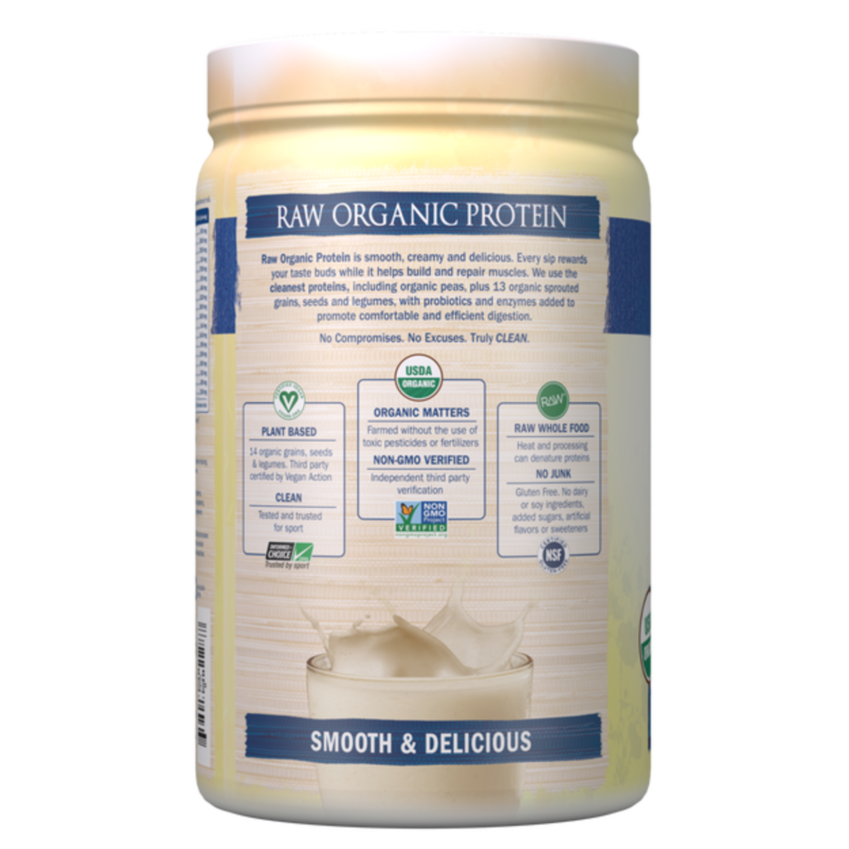 Garden of Life Garden of Life - Raw Organic Protein Vanilla - 620 g