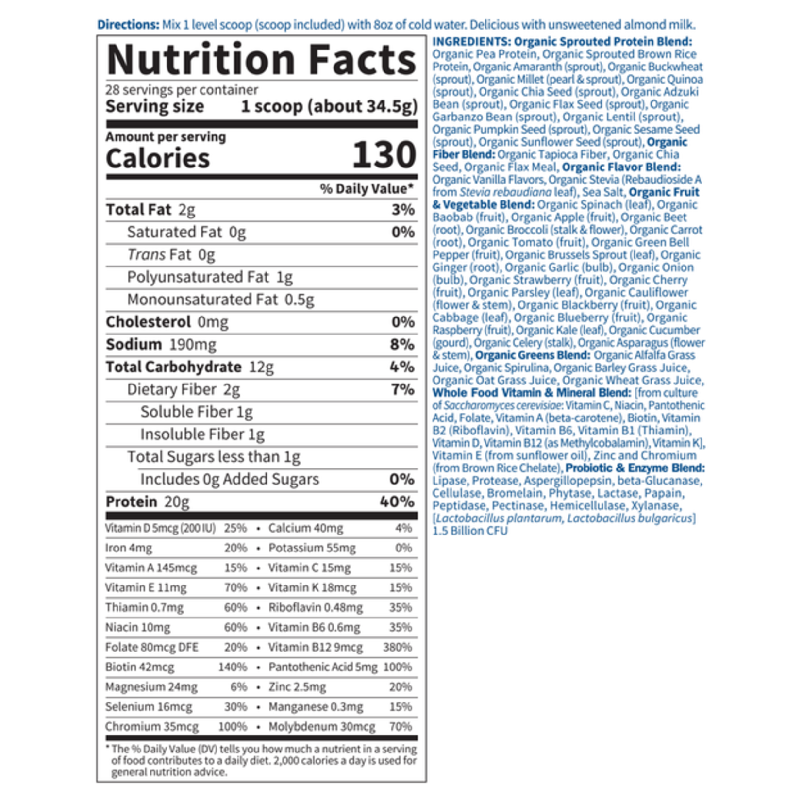 Garden of Life 658010130745