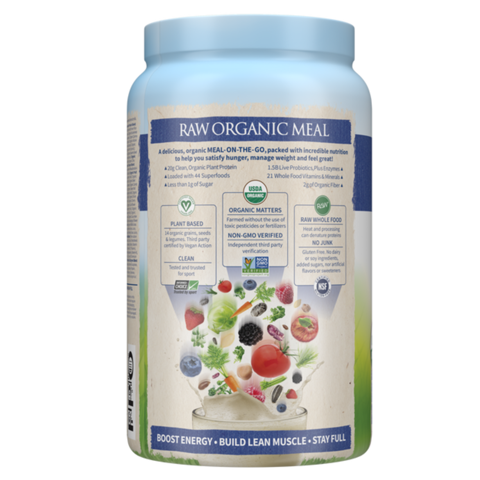 Garden of Life Garden of Life - Raw Organic Meal Vanilla - 969 g