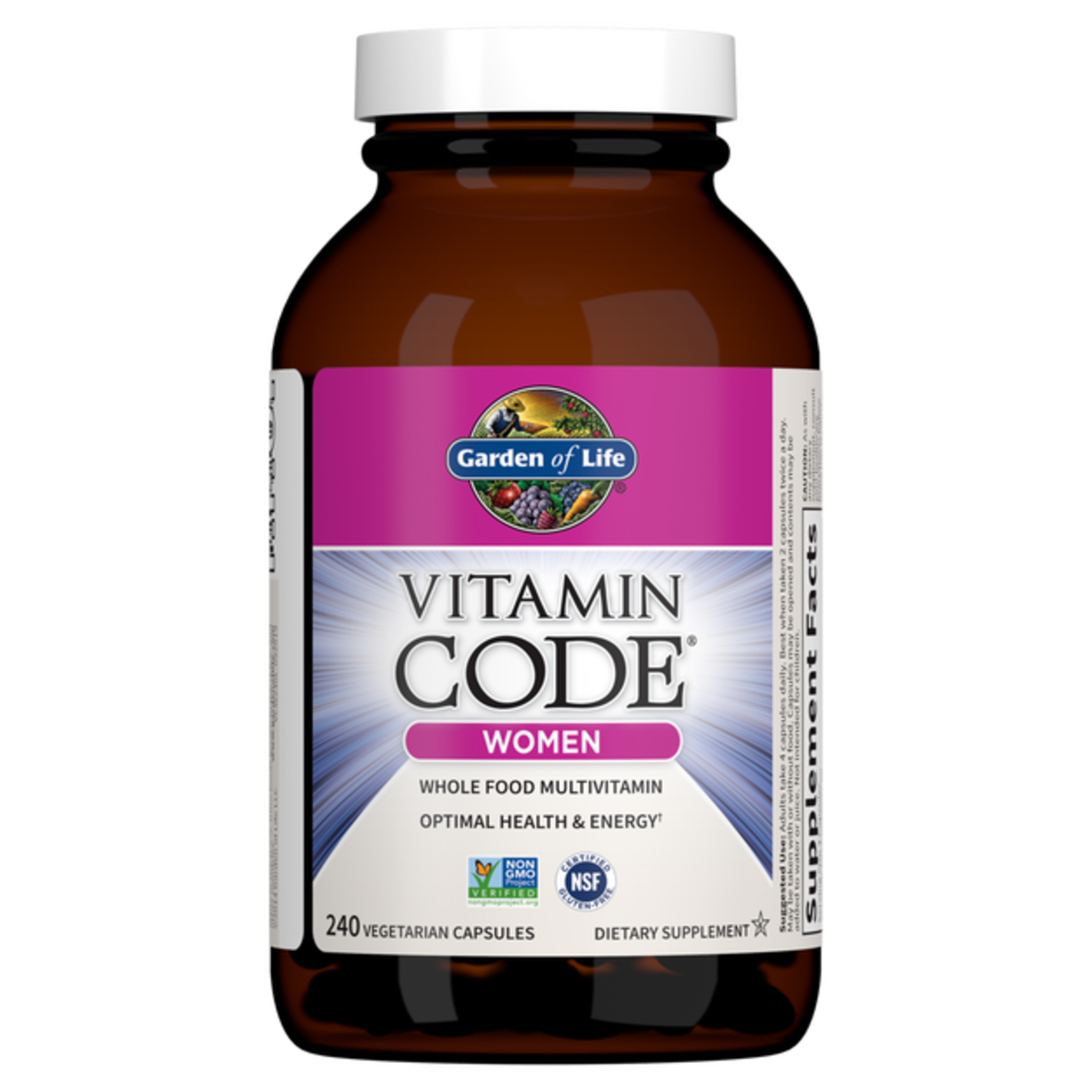 Garden of Life Garden of Life - Vitamin Code Women Multivitamin - 240 Capsules