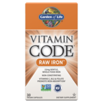Garden of Life Vitamin Code Raw Iron - 30 Capsules