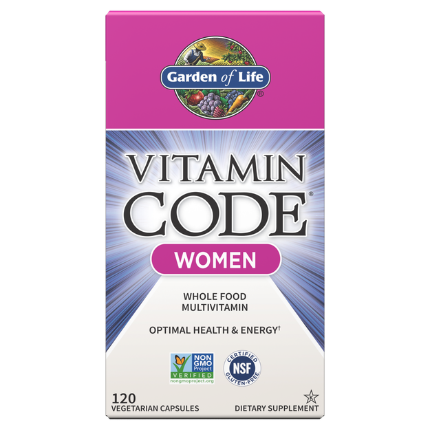 Garden of Life - Vitamin Code Women Multivitamin - 120 Capsules 