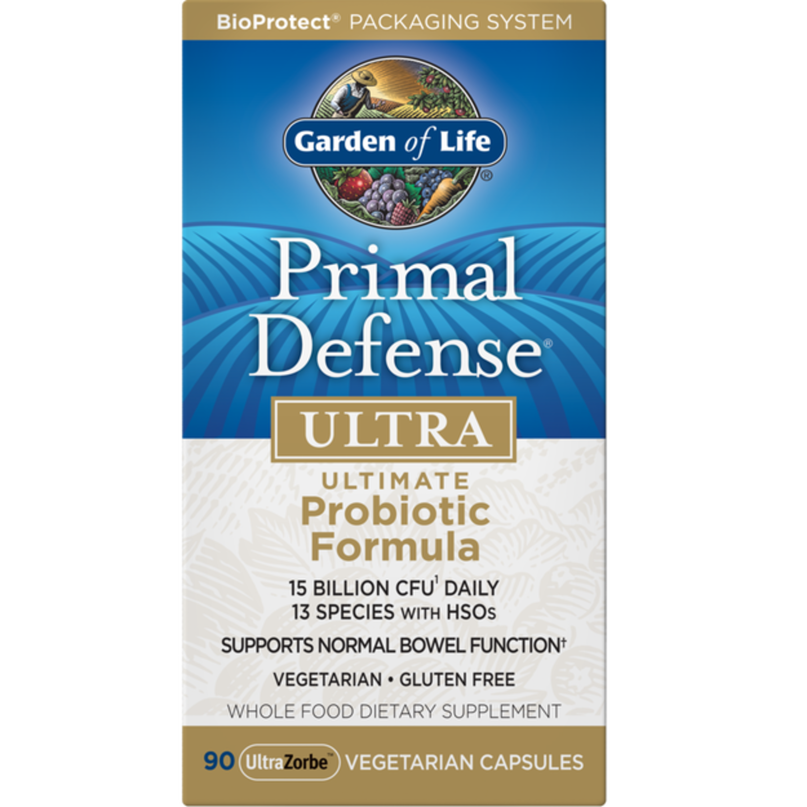 Garden of Life Garden of Life - Primal Defense Ultra Probiotic Formula - 90 Capsules