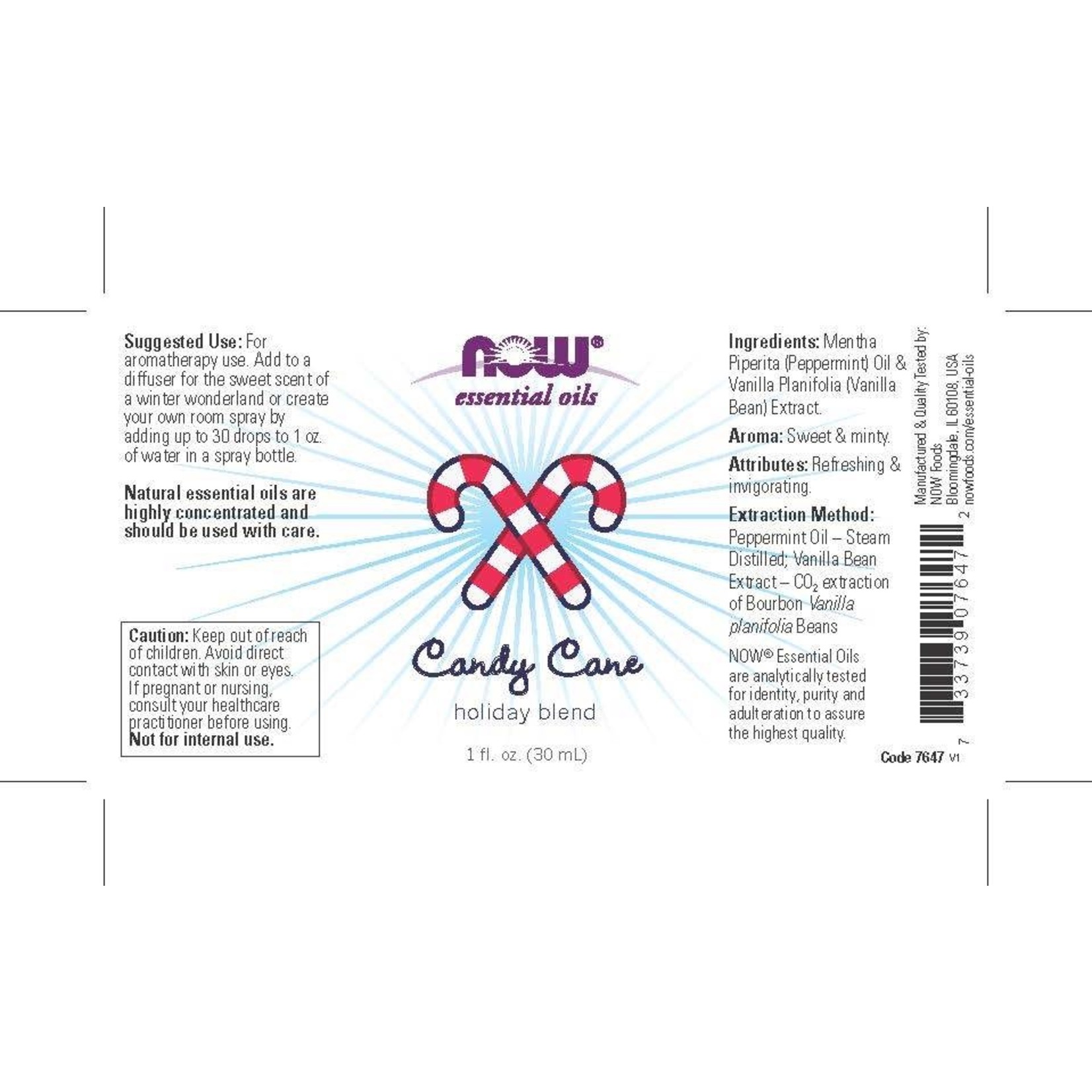 Now Now - Candy Cane - 1 oz