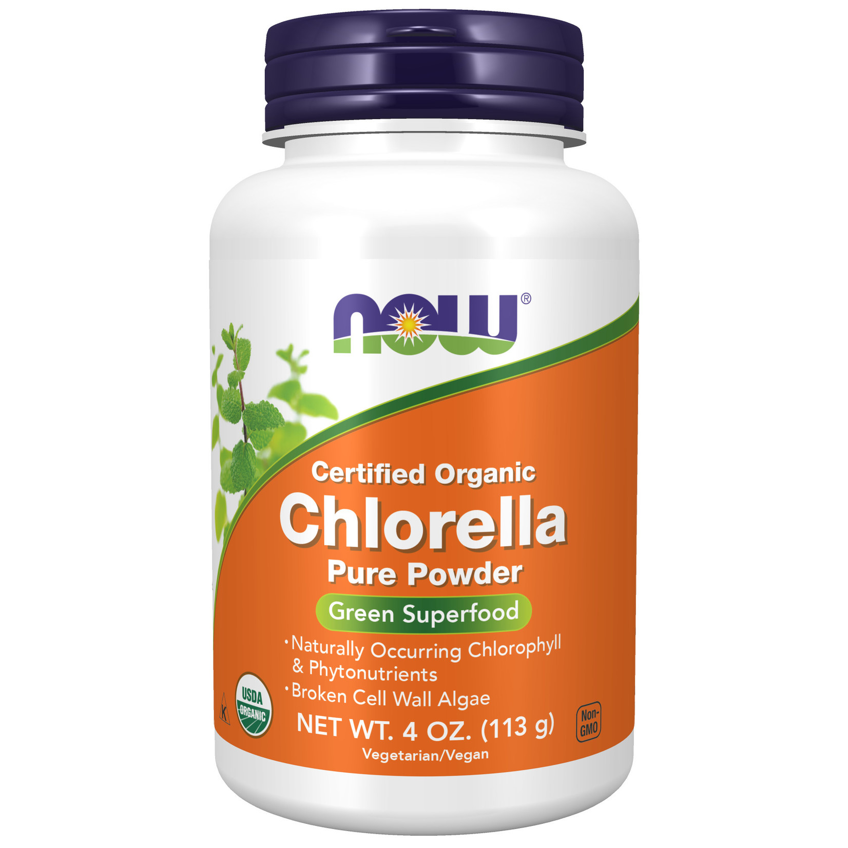 Now Now - Chlorella Powder - 4 oz
