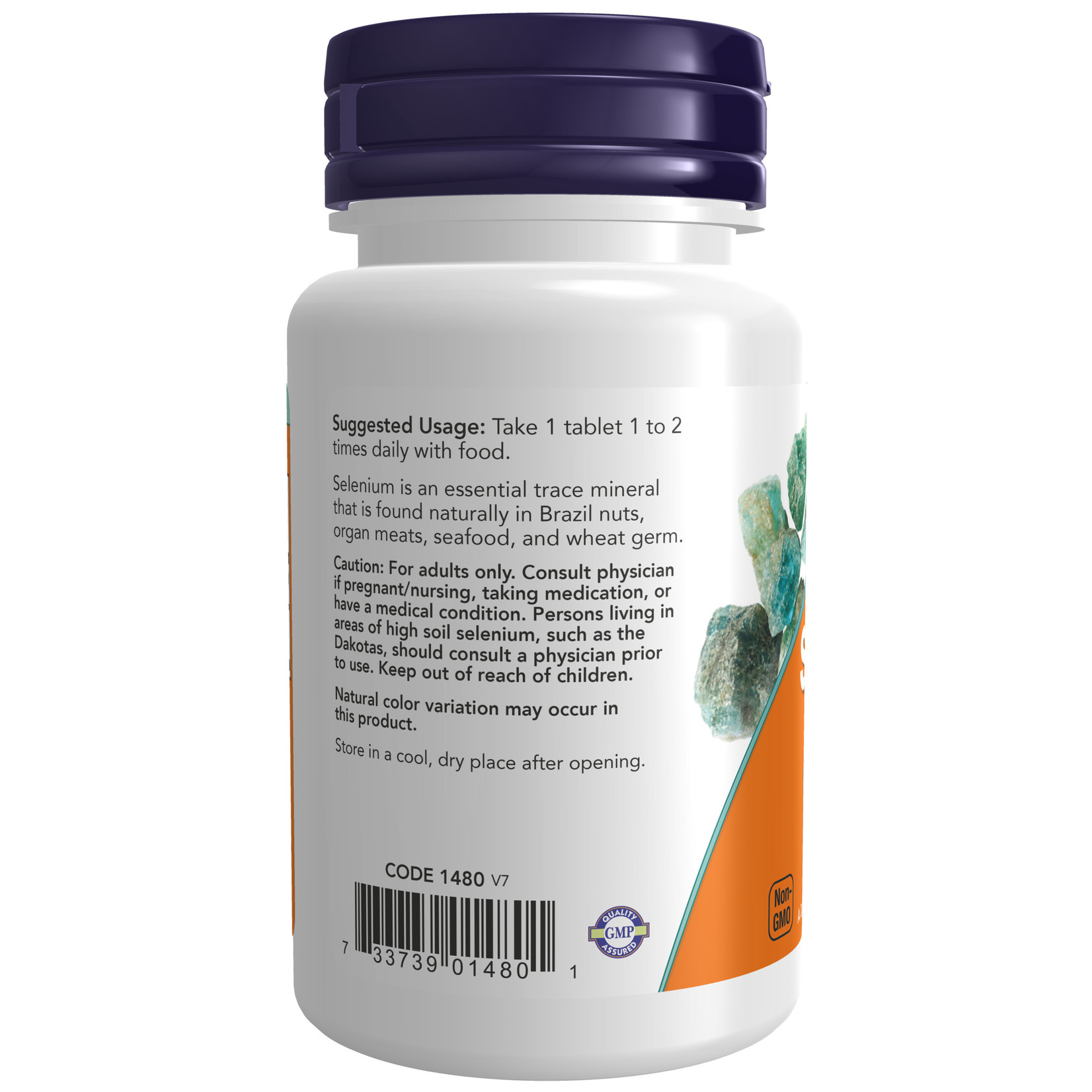 Now Now - Selenium Yeast Free - 100 Tablets