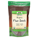 Now Flax Seeds Organic - 16 oz