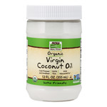 Now Coconut Oil Virgin - 12 oz