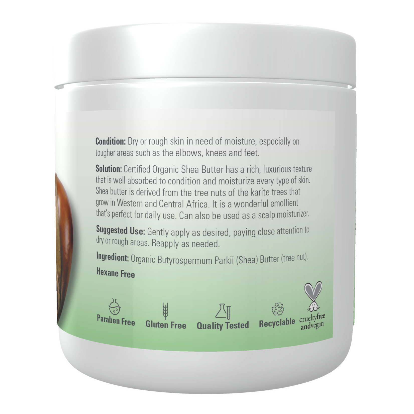 Now Now - Shea Butter Certified Organic - 7 oz