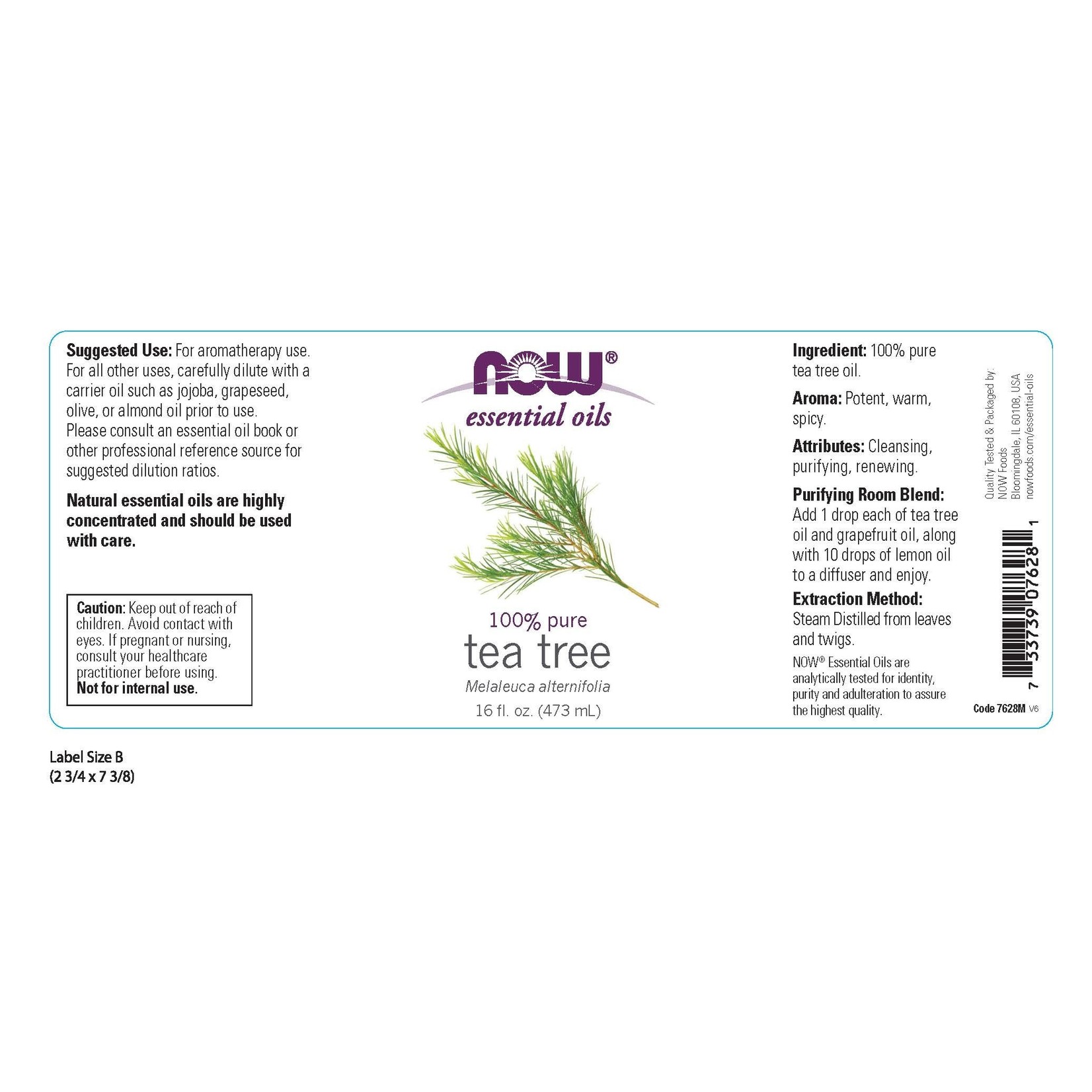 Now Now - Tea Tree Oil - 4 oz
